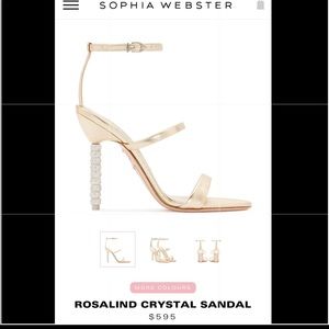 Sophia Webster shoes. New in box . Never worn asking for 400 or best offer